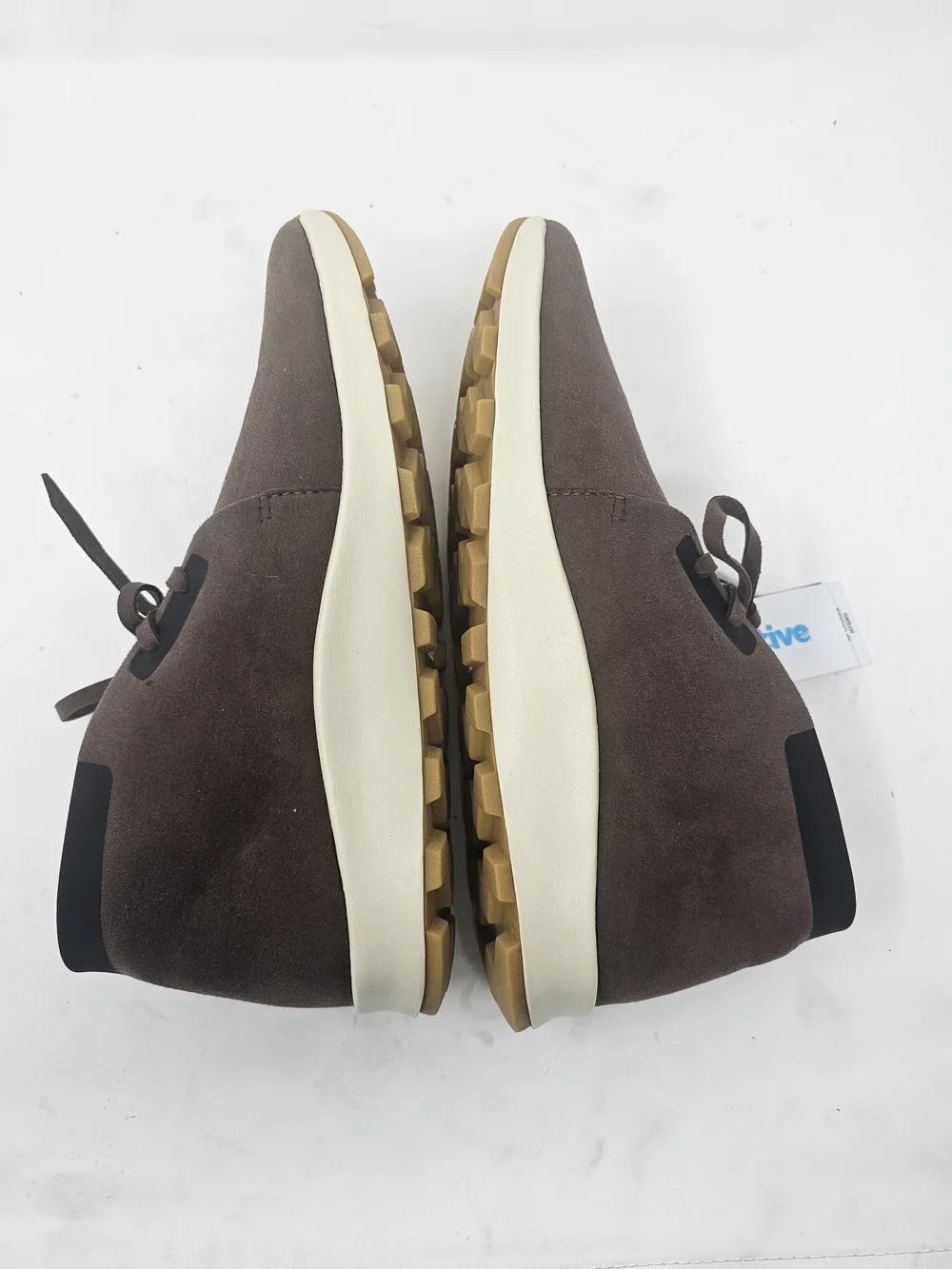 native Men's AP Hydro Chukka Boot, howler Brown/Jiffy Black/Bone White 9 M US